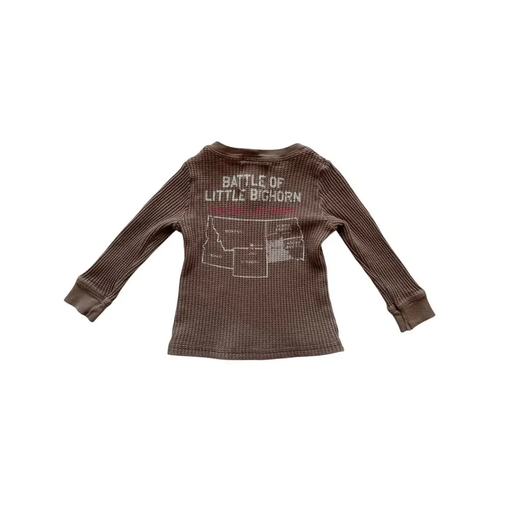 Peek Sitting Bull Thermal Shirt Size 3/6m